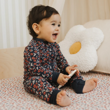 Load image into Gallery viewer, Petit Lem Poppy Floral Print Convertible Sleeper
