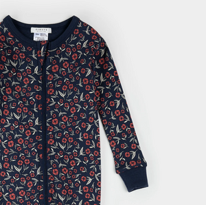 Petit Lem Poppy Floral Print Convertible Sleeper