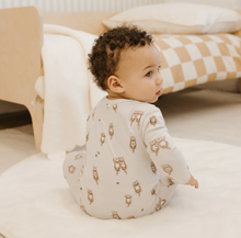 Load image into Gallery viewer, Petit Lem Otter Print Convertible Sleeper
