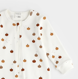Petit Lem Pumpkin Print Sleeper