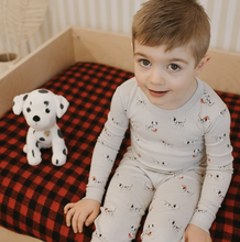 Load image into Gallery viewer, Petit Lem Firefighter Dalmation Print Pyjamas
