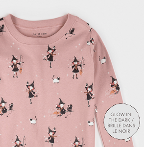 Petit Lem Witch Glow in the Dark Pyjamas