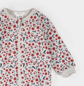 Petit Lem Poppy Floral Print Sleeper
