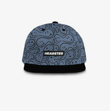 Load image into Gallery viewer, Headster Simply Happy Snapback Slate Blue
