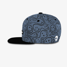 Load image into Gallery viewer, Headster Simply Happy Snapback Slate Blue
