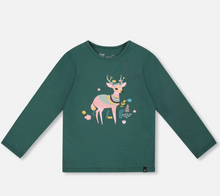 Load image into Gallery viewer, Deux Par Deux Deer Print Tee
