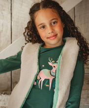 Load image into Gallery viewer, Deux Par Deux Deer Print Tee
