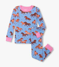 Load image into Gallery viewer, Hatley Wild Horses Cotton Pyjamas
