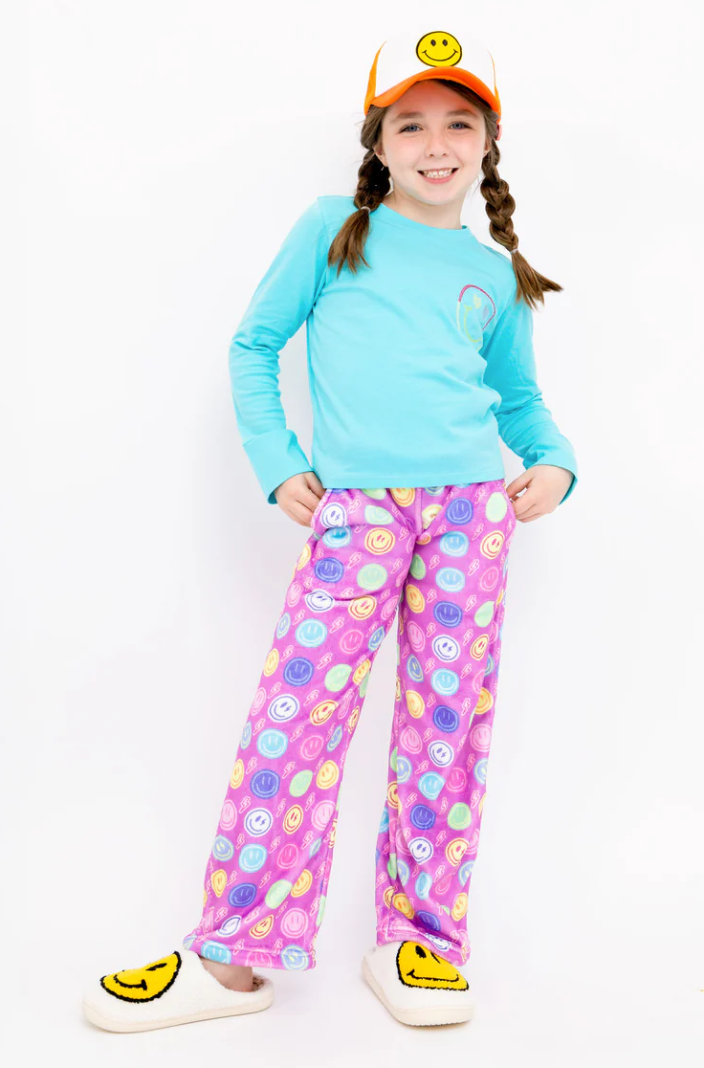 Smiley Faces Plush Lounge Pant