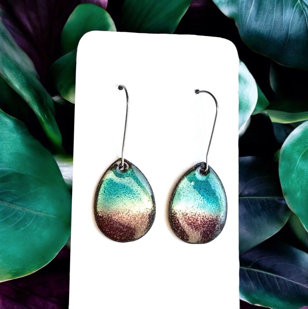 Twilight Horizon Teardrop Earrings
