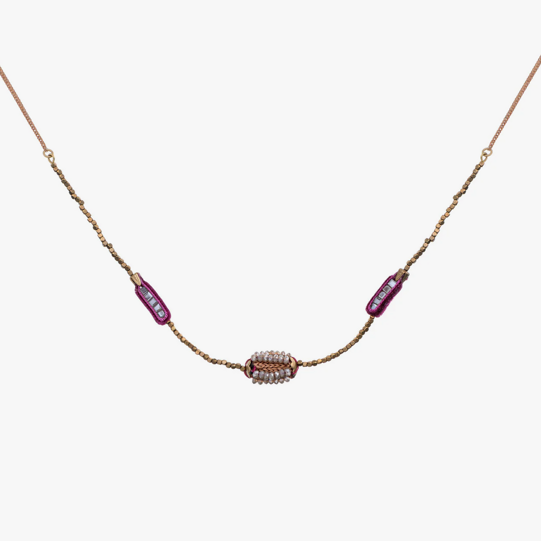 Ayala Bar Berry Blush, Pincora Necklace