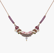 Load image into Gallery viewer, Ayala Bar Berry Blush, Elusia Necklace
