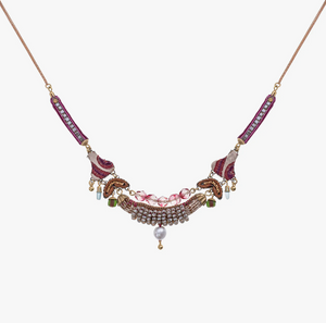 Ayala Bar Berry Blush, Elusia Necklace