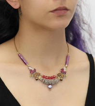 Load image into Gallery viewer, Ayala Bar Berry Blush, Elusia Necklace
