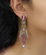 Load image into Gallery viewer, Ayala Bar Berry Blush, Navia Earrings
