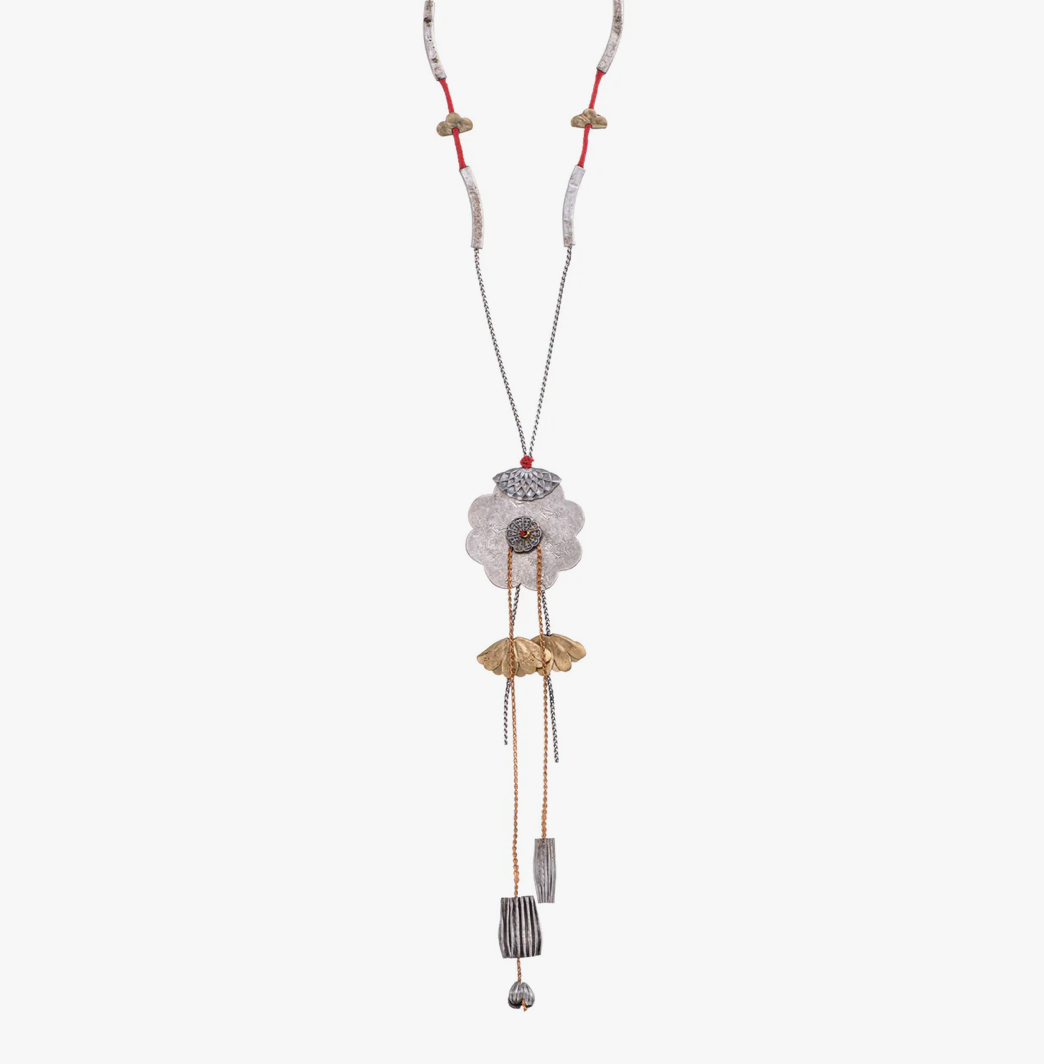 Ayala Bar Metal Blooms, Terrania Necklace