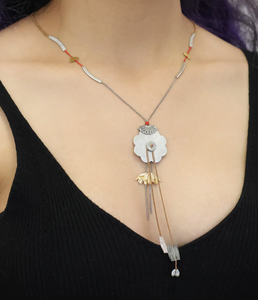 Ayala Bar Metal Blooms, Terrania Necklace