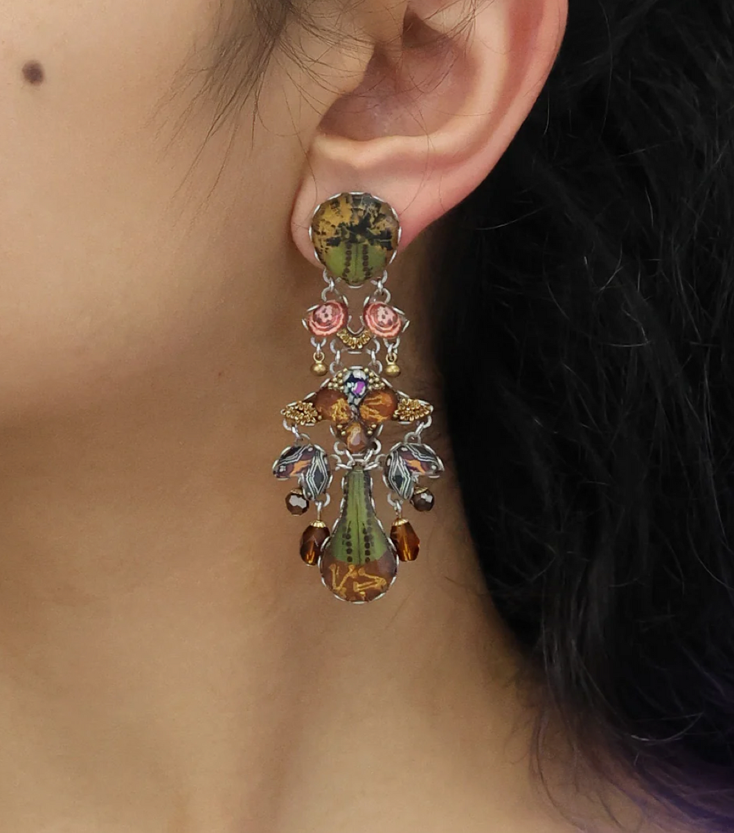 Ayala Bar Golden Dunes, Kvaari Earrings