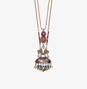 Ayala Bar Noble Wine, Garnet Necklace