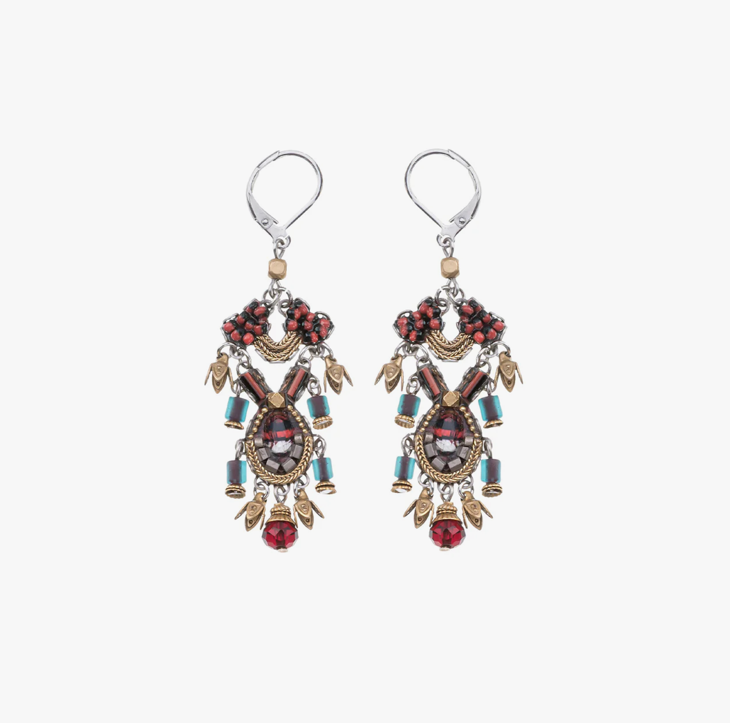 Ayala Bar Noble Wine, Ruby Earrings