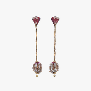 Ayala Bar Berry Blush, Velora Earrings