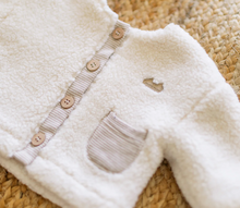 Load image into Gallery viewer, Souris Mini Sherpa Jacket Cream

