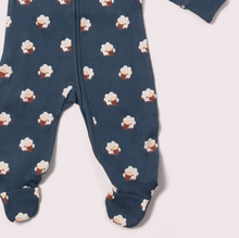 Load image into Gallery viewer, Little Green Radicals Sleeping Sheep Zip Sleeper
