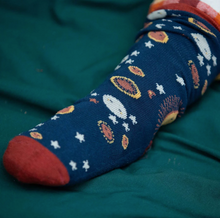 Load image into Gallery viewer, Little Green Radicals Night Moon Ankle Socks 3-Pack
