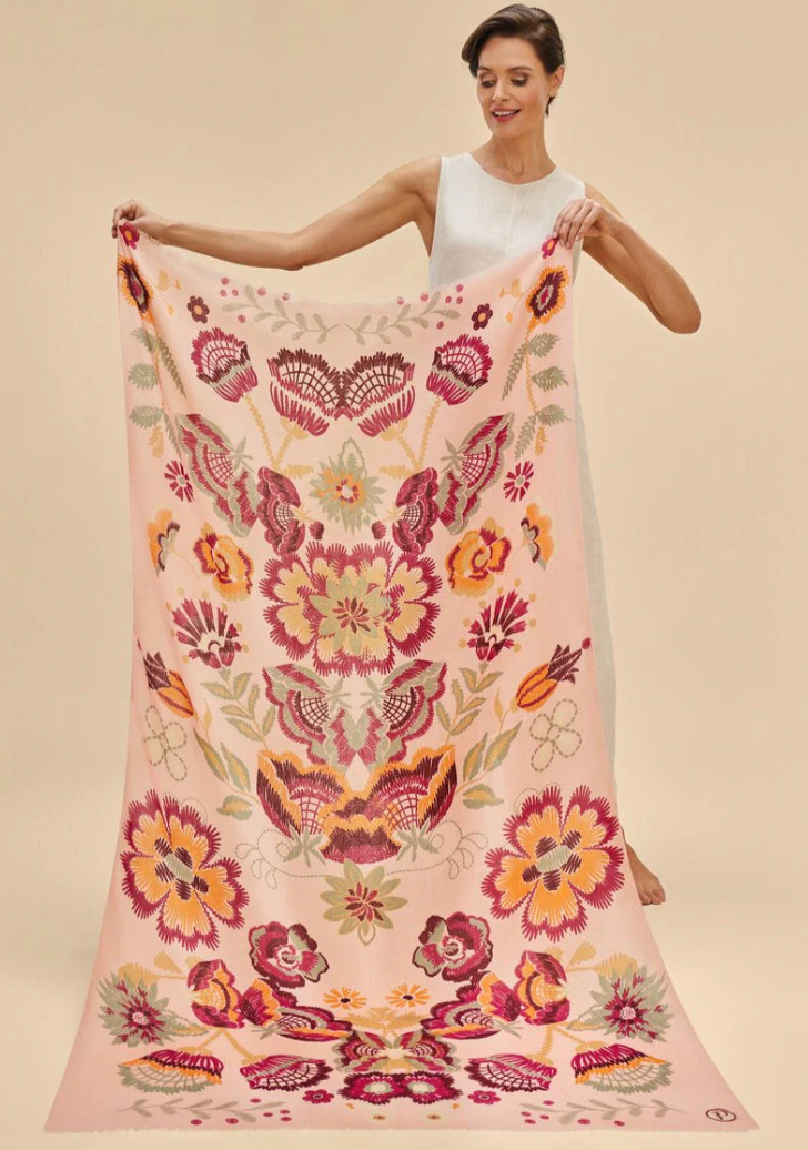 Powder UK Floral Symmetry Scarf