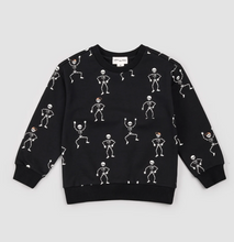Load image into Gallery viewer, Miles Glow In The Dark Skeleton Sweatshirt
