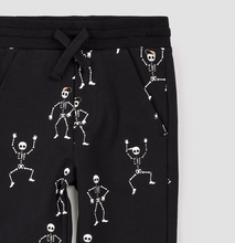 Load image into Gallery viewer, Miles Glow In The Dark Skeleton Jogger
