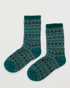 Seasalt Womens Cabin Socks Well House Dark Wreckage