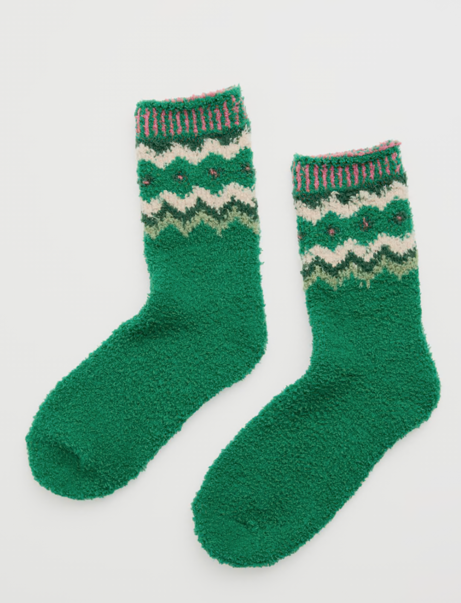 Seasalt Womens Fluffies Socks Gladdy Glade