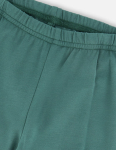 Deux Par Deux Leggings Jade Green