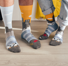 Load image into Gallery viewer, Womens East Coast Canadian Landscape Mismatch Socks

