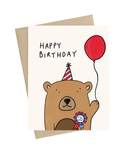 Bear Birthday Card