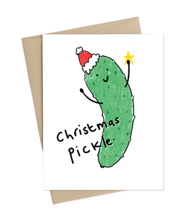 Christmas Pickle Card