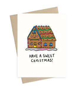 Sweet Christmas Gingerbread House