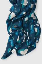 Load image into Gallery viewer, Loulou Lollipop Stargazing Bear Swaddling Blanket

