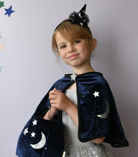 Load image into Gallery viewer, Rockahula Velvet Twilight Cauldron Bag
