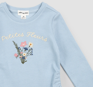 Miles Petites Fleurs Celestial Rib Tee