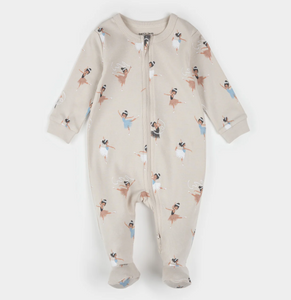 Petit Lem Ballerina Print Sleeper