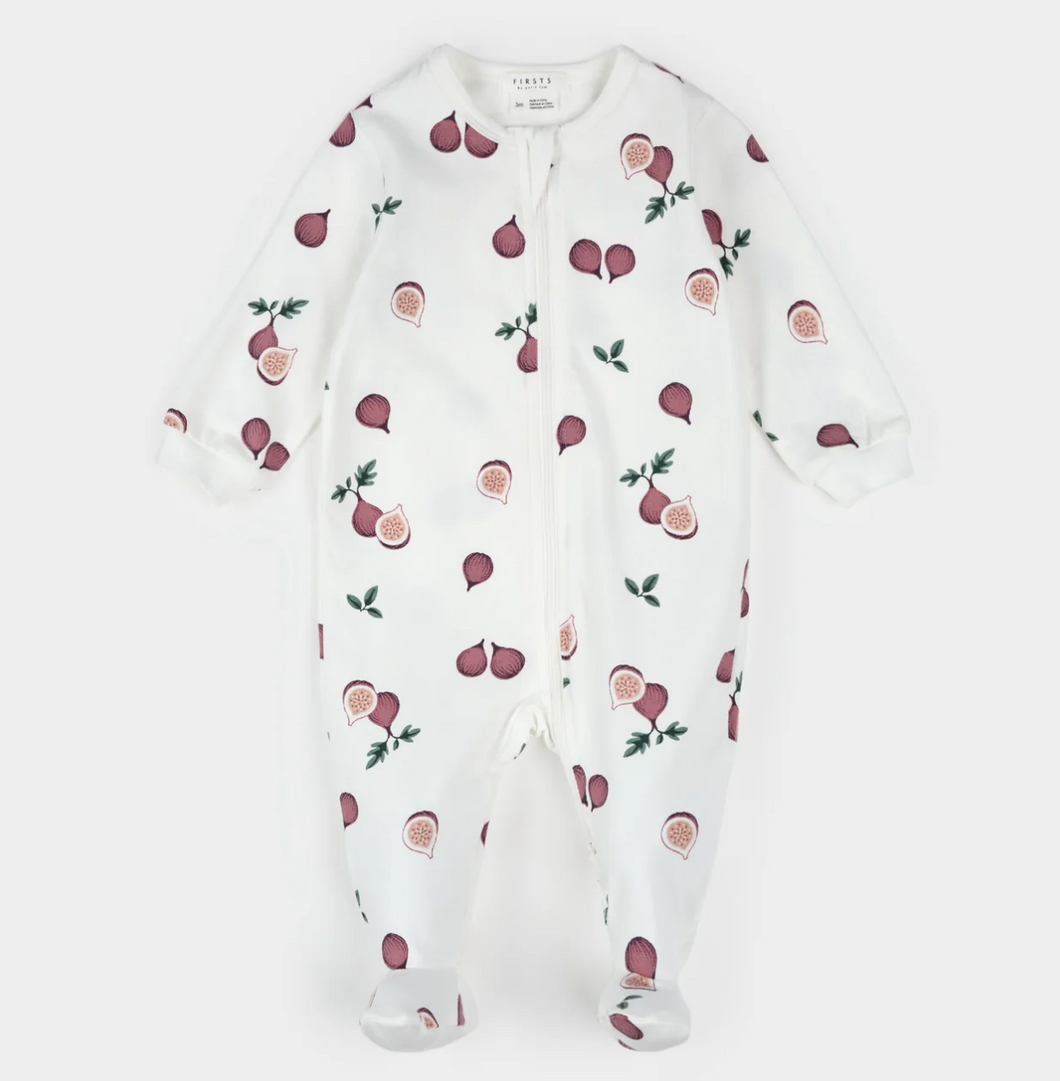 Petit Lem Figs Print Sleeper