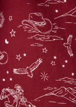 Load image into Gallery viewer, PJ Salvage Hold Your Horses Flannel Pyjamas Port
