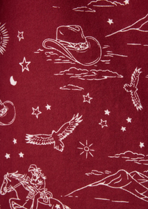 PJ Salvage Hold Your Horses Flannel Pyjamas Port