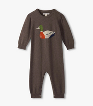 Load image into Gallery viewer, Hatley Duck Decoy Sweater Knit Playsuit
