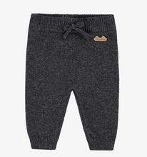 Load image into Gallery viewer, Souris Mini Wool Blend Jacquard Hooded Cardigan and Pant Grey
