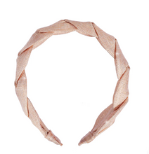 Load image into Gallery viewer, Rockahula Sparkle Linen Plaited Headband
