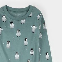 Load image into Gallery viewer, Petit Lem Baby Penguin Print Pyjamas
