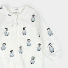 Load image into Gallery viewer, Petit Lem Baby Penguin Print Sleeper
